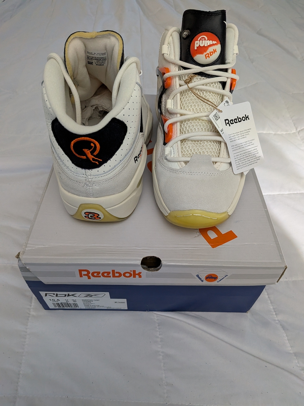 Reebok Question Pump Mid. - Picture 2 of 13